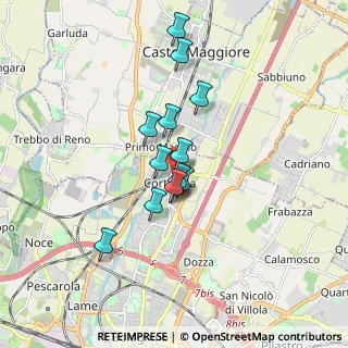 Mappa Via Nicola Zanichelli, 40128 Bologna BO, Italia (1.28692)