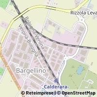 Map Calderara di Reno