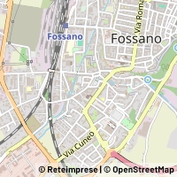 Map Fossano