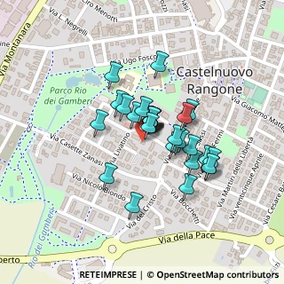 Mappa Via Generale Carlo Alberto dalla Chiesa, 41051 Castelnuovo Rangone MO, Italia (0.14643)