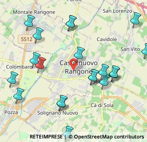 Mappa Via Generale Carlo Alberto dalla Chiesa, 41051 Castelnuovo Rangone MO, Italia (2.401)