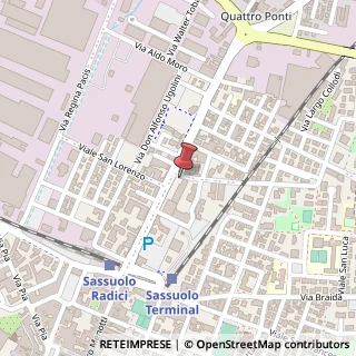Mappa Via Radici in Piano, 48, 41049 Sassuolo, Modena (Emilia Romagna)