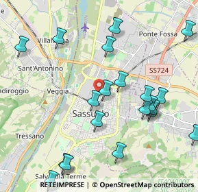 Mappa Via Radici in Piano, 41049 Modena MO, Italia (2.401)