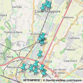Mappa Via Genuzio Bentini, 40128 Bologna BO, Italia (2.57077)