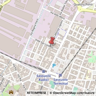 Mappa Via San Lorenzo, 39, 41049 Sassuolo, Modena (Emilia Romagna)