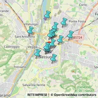Mappa Viale S. Lorenzo, 41049 Sassuolo MO, Italia (1.23267)