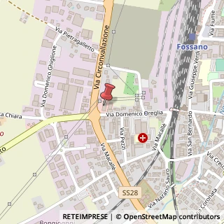 Mappa Via D. Oreglia, 21, 12045 Fossano CN, Italia, 12045 Fossano, Cuneo (Piemonte)