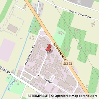 Mappa Via Dei Fabbri, 41057 Spilamberto, Modena (Emilia Romagna)