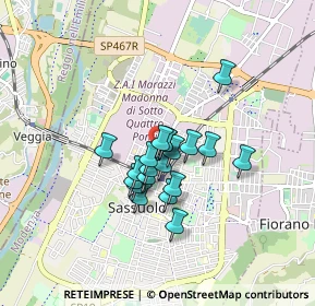 Mappa Via Raffaello Sanzio, 41049 Sassuolo MO, Italia (0.57)