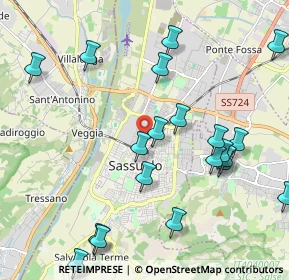 Mappa Via Raffaello Sanzio, 41049 Sassuolo MO, Italia (2.427)