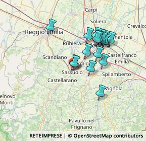 Mappa Via Raffaello Sanzio, 41049 Sassuolo MO, Italia (12.37941)