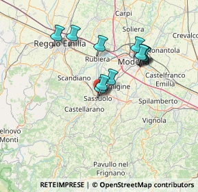 Mappa Via Raffaello Sanzio, 41049 Sassuolo MO, Italia (12.60417)