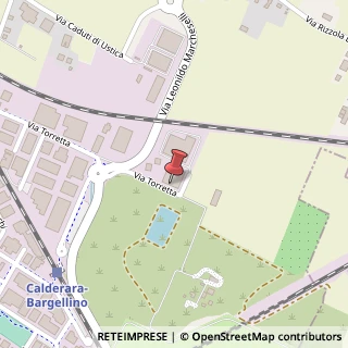 Mappa Via della Torretta, 39/a, 40012 Calderara di Reno, Bologna (Emilia Romagna)