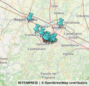 Mappa Via San Pietro, 41049 Sassuolo MO, Italia (5.5375)