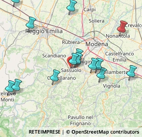 Mappa Via N. e G. Pisano, 41049 Sassuolo MO, Italia (17.57786)