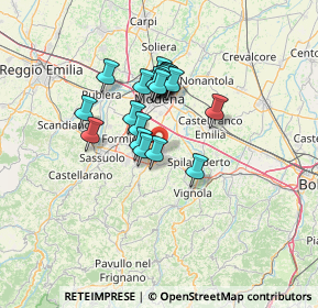 Mappa Via Salvador Allende, 41051 Castelnuovo Rangone MO, Italia (10.114)