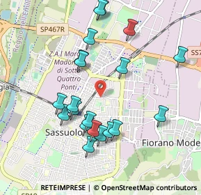 Mappa 41049, 41049 Sassuolo MO, Italia (0.9865)