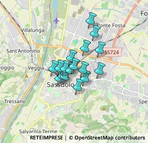 Mappa 41049, 41049 Sassuolo MO, Italia (1.03706)