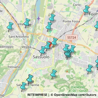 Mappa Via Umberto Saba, 41049 Sassuolo MO, Italia (2.791)