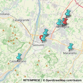 Mappa Via Umberto Saba, 41049 Sassuolo MO, Italia (4.58636)
