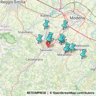 Mappa Via Umberto Saba, 41049 Sassuolo MO, Italia (6.08091)