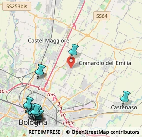 Mappa Via John Lennon, 40057 Granarolo dell'Emilia BO, Italia (6.5675)