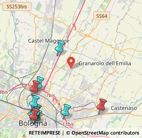 Mappa Via John Lennon, 40057 Granarolo dell'Emilia BO, Italia (6.02455)
