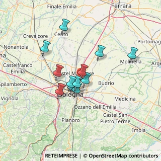 Mappa Via John Lennon, 40057 Granarolo dell'Emilia BO, Italia (10.8175)