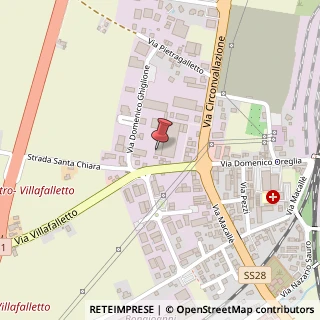 Mappa Via Villafalletto, 25, 12045 Fossano, Cuneo (Piemonte)