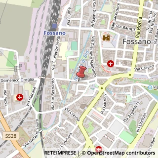 Mappa Piazza Romanisio, 33, 12045 Fossano, Cuneo (Piemonte)
