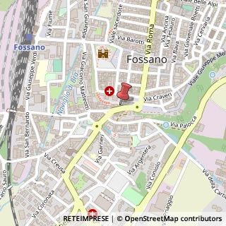 Mappa Via Guglielmo Marconi, 7, 12045 Fossano, Cuneo (Piemonte)