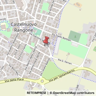 Mappa Via Silvio Pellico, 9, 41051 Castelnuovo Rangone, Modena (Emilia Romagna)