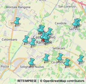 Mappa Via IV Novembre, 41051 Castelnuovo Rangone MO, Italia (1.80188)