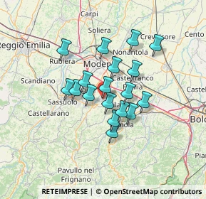 Mappa Via IV Novembre, 41051 Castelnuovo Rangone MO, Italia (10.24556)