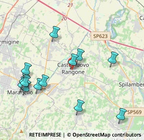 Mappa Via IV Novembre, 41051 Castelnuovo Rangone MO, Italia (4.59923)