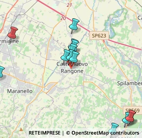 Mappa Via IV Novembre, 41051 Castelnuovo Rangone MO, Italia (4.68538)