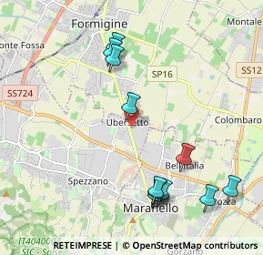 Mappa Commercial Park, 41042 Maranello MO, Italia (2.28333)