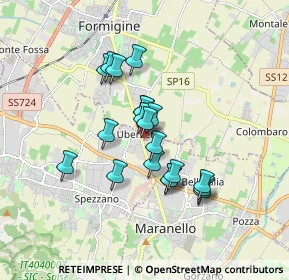 Mappa Commercial Park, 41042 Maranello MO, Italia (1.3625)