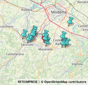 Mappa Commercial Park, 41042 Maranello MO, Italia (5.13385)