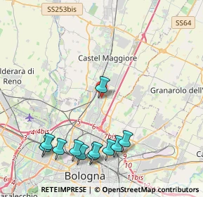 Mappa Via Wolfgang Goethe, 40128 Bologna BO, Italia (4.95636)