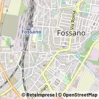 Mapa Fossano