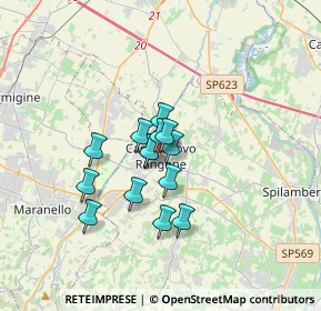 Mappa Piazza Ettore Bertoni, 41051 Castelnuovo Rangone MO, Italia (2.29786)