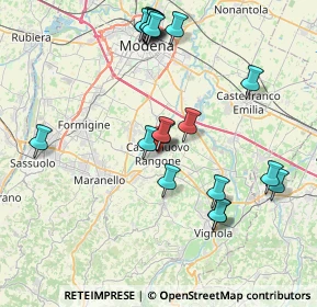 Mappa Piazza Monsignor Giuseppe Cavazzuti, 41051 Castelnuovo Rangone MO, Italia (8.467)