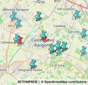 Mappa Piazza Monsignor Giuseppe Cavazzuti, 41051 Castelnuovo Rangone MO, Italia (2.3845)