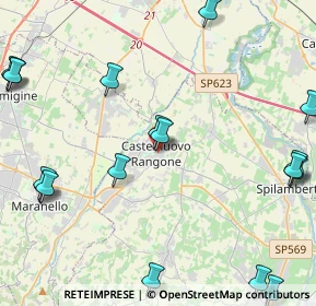 Mappa Piazza Monsignor Giuseppe Cavazzuti, 41051 Castelnuovo Rangone MO, Italia (6.3175)