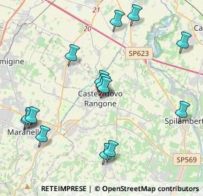 Mappa Piazza Monsignor Giuseppe Cavazzuti, 41051 Castelnuovo Rangone MO, Italia (4.60143)