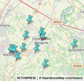 Mappa Piazza Monsignor Giuseppe Cavazzuti, 41051 Castelnuovo Rangone MO, Italia (4.31)