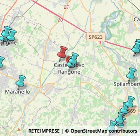 Mappa Piazza Monsignor Giuseppe Cavazzuti, 41051 Castelnuovo Rangone MO, Italia (6.85474)