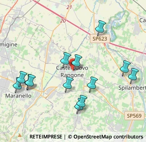 Mappa Piazza Monsignor Giuseppe Cavazzuti, 41051 Castelnuovo Rangone MO, Italia (4.26462)