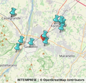 Mappa Via Don Zini, 41042 Fiorano Modenese MO, Italia (3.98818)